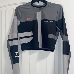 nike x off white crop top ss19